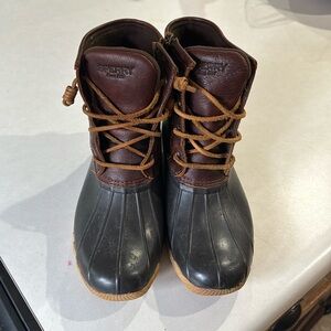 Brown Sperry Duck Boots